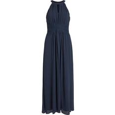 Vila vimilina halterneck klänning Vila Vimilina Halterneck Maxi Dress - Total Eclipse