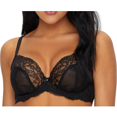 Ana Side Support Plunge Bra - Black