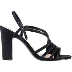 Black - Women Heeled Sandals Nina Shaya - Black