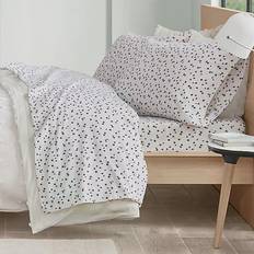Intelligent Design Stars Cozy Bed Sheet Blue, White (243.84x205.74cm)