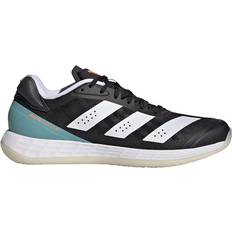 Men - Mesh Handball Shoes adidas Adizero Fastcourt 1.5 M - Core Black/Cloud White/Cloud White