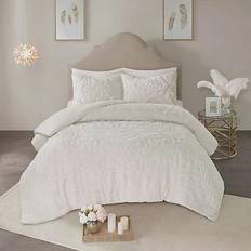 Beige Duvet Covers Madison Park Laetitia Duvet Cover Beige (228.6x228.6)