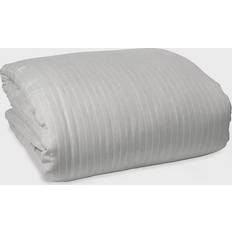 DKNY Pure Comfy Duvet Cover Silver, White (243.84x233.68cm)