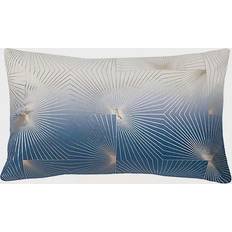 Safavieh Loran Oblong Complete Decoration Pillows Gray, Blue (50.8x30.48)