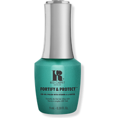 Red Carpet Manicure Fortify & Protect LED Nail Gel Color Forever Teal We Meet Again 9ml