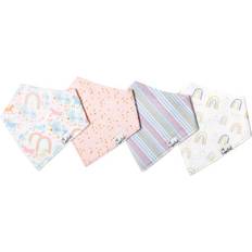 Cotton Drool Bibs Copper Pearl Baby Bandana Bibs 4-pack Whimsy