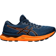 Asics nimbus 24 herr Asics Gel-Nimbus 24 M - French Blue/Shocking Orange