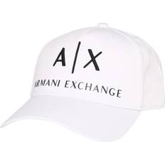 Armani Exchange Women Clothing Armani Exchange Logo Baseball Cap - Bianco White