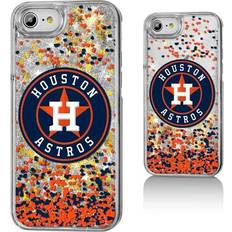 Strategic Printing Houston Astros iPhone 6/6s/7/8 Sparkle Logo Gold Glitter Case