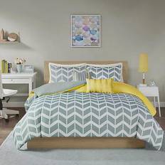 Intelligent Design Nadia Bed Linen Yellow (228.6x172.72cm)