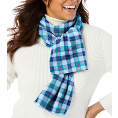 Multicolored - Women Scarfs Woman Within Fleece Scarf - Ice Blue Plaid