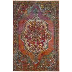 Orange Carpets & Rugs Safavieh Crystal Collection Blue, Orange 36x60"