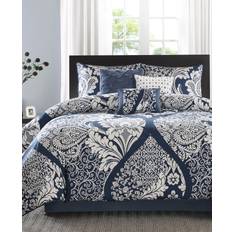 Textiles Madison Park Vienna Bed Linen Blue (264.16x233.68)