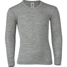 18-24M - Jungen Basisschicht ENGEL Natur Long Sleeved Shirt - Light Grey Melange (707810-091)