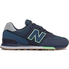 New Balance 574 M - Natural Indigo with Marblehead