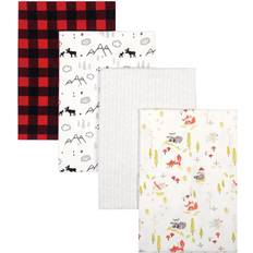 Buffalo Check Woodland Flannel Blankets 4-pack