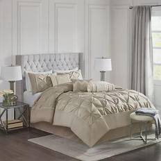 Textiles Madison Park Laurel Bedspread Beige (264.16x233.68cm)