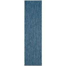 Safavieh Bath Mats Safavieh Courtyard Collection Blue 27x120"