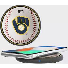 Wireless Charging Pads Sports Fan Products Strategic Printing Milwaukee Brewers Wireless Charging Pad