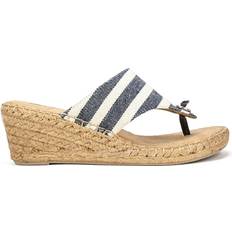 Espadrilles White Mountain Beachball - Navy