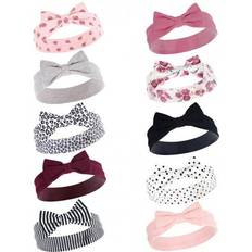 9-12M Headbands Children's Clothing Hudson Bow Headbands 10-pack - Rose