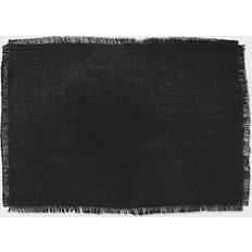 DII Jute Place Mat Black (48.26x33.02)