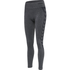 Hummel Coco Seamless Mid Waist Tights Women - Quiet Shade Melange