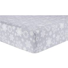 Trend Lab Snowflake Flurry Fitted Crib Sheet 28x52"