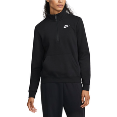 Nike Sportswear Club Fleece 1/2-Zip Sweatshirt - Black/White