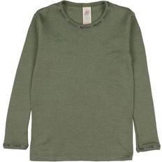 18-24M - Jungen Basisschicht ENGEL Natur Long Sleeved Shirt - Olive (707810-43E)