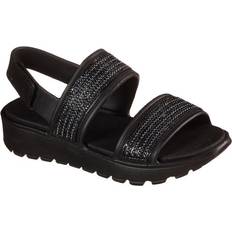 Schiuma Sandali Skechers Foamies Footsteps How Extra - Black