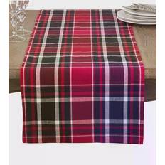 Saro Lifestyle Jarret Collection Tablecloth Red (182.88x40.64cm)