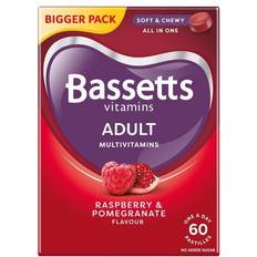 Bassetts Adult Multivitamin Raspberry & Pomegrante 60 pcs