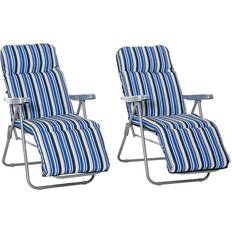 OutSunny Sun Chairs OutSunny Foldable Sun Lounger