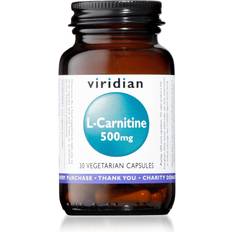 Viridian Nutrition L-Carnitine, 500mg, 30 VCapsules