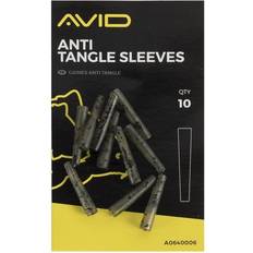 Vert Fils de pêche Avid Gaines anti tangles cap (x10) Noir