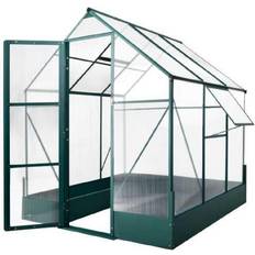 Freestanding Greenhouses OutSunny Walk-in Greenhouse 6.2x6.2ft