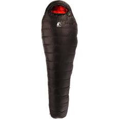 Alvivo Ibex 900 Sleeping Bag black/red Left Zipper 2022 Sleeping Bags