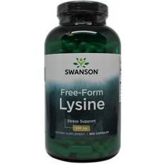 Swanson Aminosyrer Swanson L-lysine 500 mg 300 Capsules