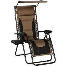 Zero Gravity Chairs Sun Chairs Garden & Outdoor Furniture OutSunny 84B-781V70