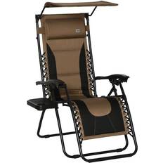 OutSunny Sun Chairs OutSunny 84B-781V70CF - Coffee