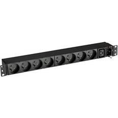 Elartikler Eaton FlexPDU 8 FR strømforsyningsenhed (PDU) 9 AC stikkontakt(er) 1U Sort