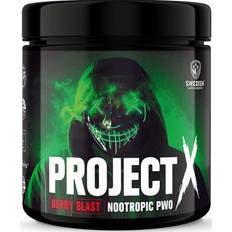 Pre-Workouts på salg Swedish Supplements Project X Berry Blast 320g