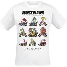 Super mario kart Super Mario Super Mario Kart Choose Your Driver T-shirt Herrer