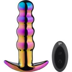 Glass plug Sexleksaker Dream Toys Glamour Glass Remote Vibe Beaded Plug