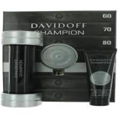 Davidoff Men Gift Boxes Davidoff Champion by for Men 2 Piece Set Includes: 3.0 oz Eau de Toilette Spray Hair & Body Shampoo