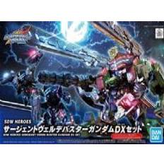 Bandai Speelfiguren Bandai SD Gundam SDW HEROES Sergeant Verde Buster Gundam DX-set