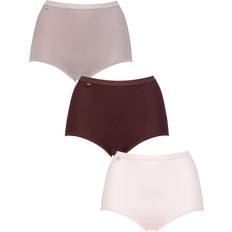 Sloggi basic maxi briefs Sloggi Ladies Pair Basic Maxi Briefs Multi