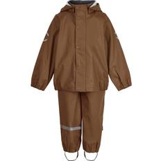 18-24M Regntøy Mikk-Line PU Rain Set with Braces - Rubber (33145)