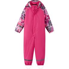 18-24M - Girls Rain Overalls Children's Clothing Reima Roiske Regndragt, Candy Pink